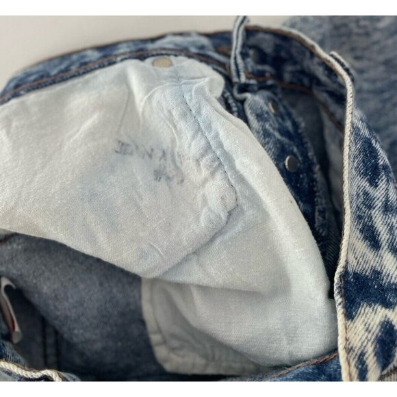 Levi's High Rise Acid Wash Jeans - Blue - Picture 7 of 10